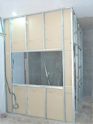 Gypsum board partition Gallery image 7